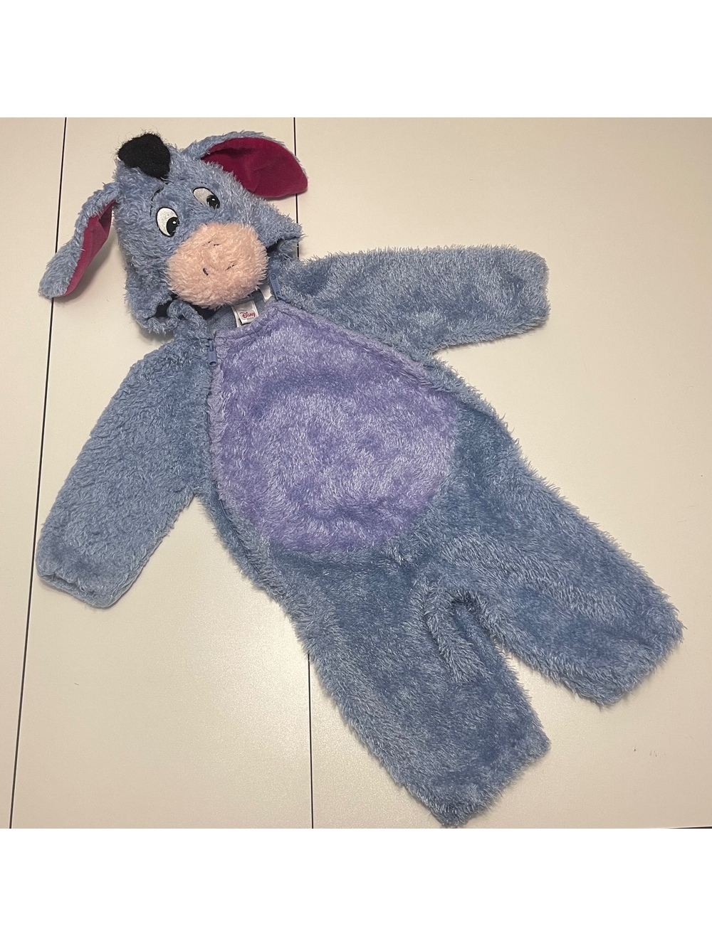 Vintage Disney Store Baby Size 12m Eeyore Winnie The Pooh Halloween Costume
